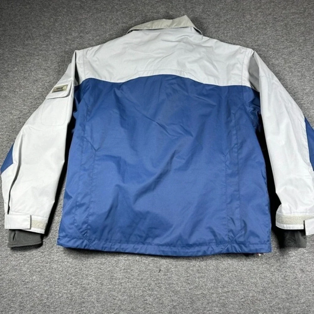 K2 Outerwear Zip Front Snowboarding‎ Skiing Jacket Womens Large L Blue Gray